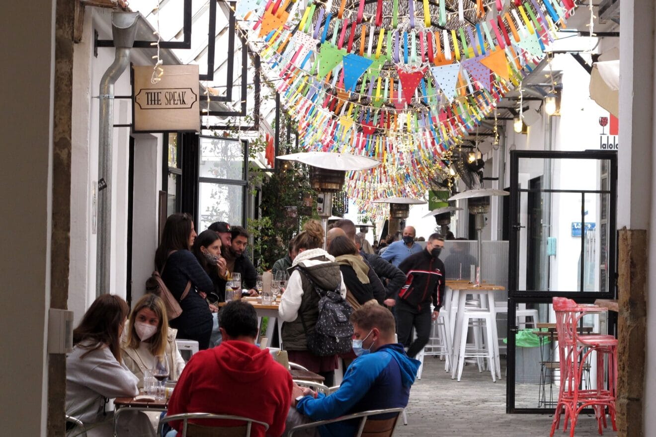 Ambiente terrazas en Dénia