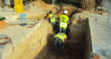 Cambio conducciones de agua potable en Cucarres – Calp