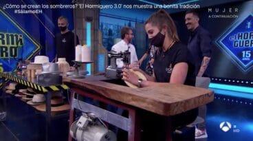 El Hormiguero muestra los sombreros artesanales de Gata de Gorgos