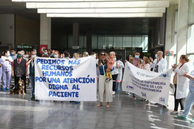 enfermeria pide mas personal