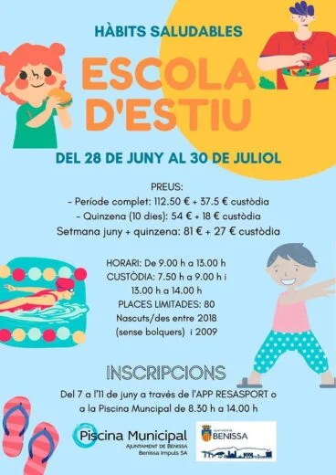 Escuela de verano 2021 – Benissa