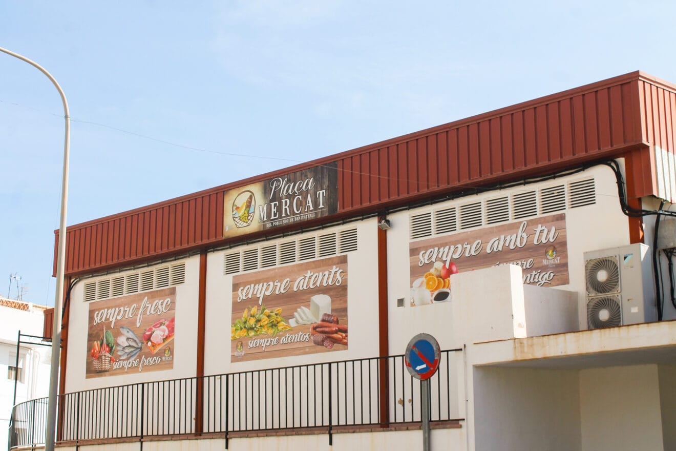 Exterior del mercado