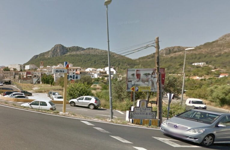 Muere un motorista en Orba