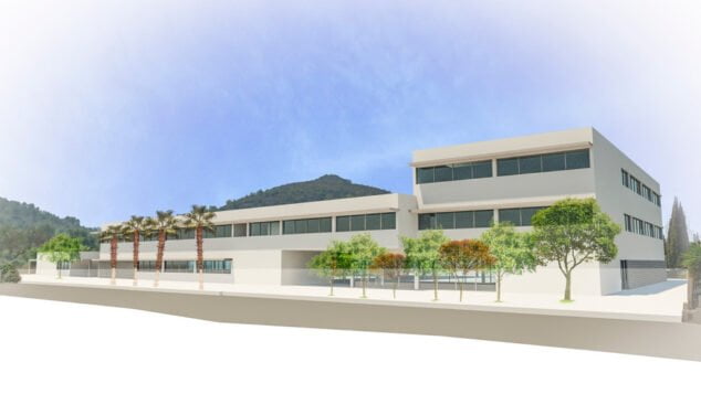 Imagen: Nuevo colegio-instituto Xaló