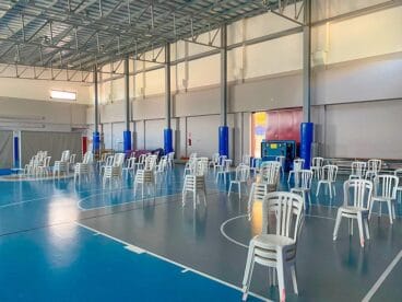 palau sant pere benissa acoge la vacunacion masiva