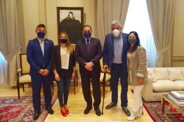 pego se reune con el ministro jose luis abalos en madrid