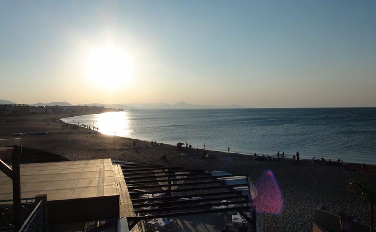 Puesta de sol en Dénia desde Noguera Mar Hotel