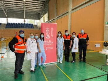 Punto de vacunación masiva Gata de Gorgos