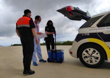 Punto de vacunación masiva Teulada-Moraira