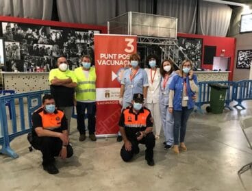 Punto vacunación masiva Pedreguer