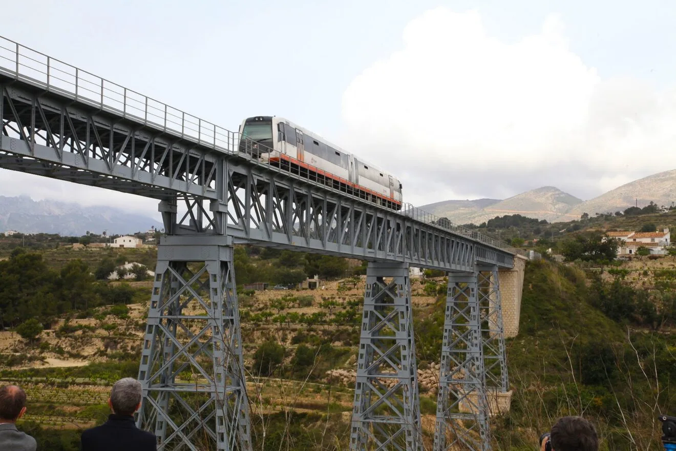 Obras Tram Dénia-Calp