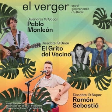 Actuación y cena en El Verger