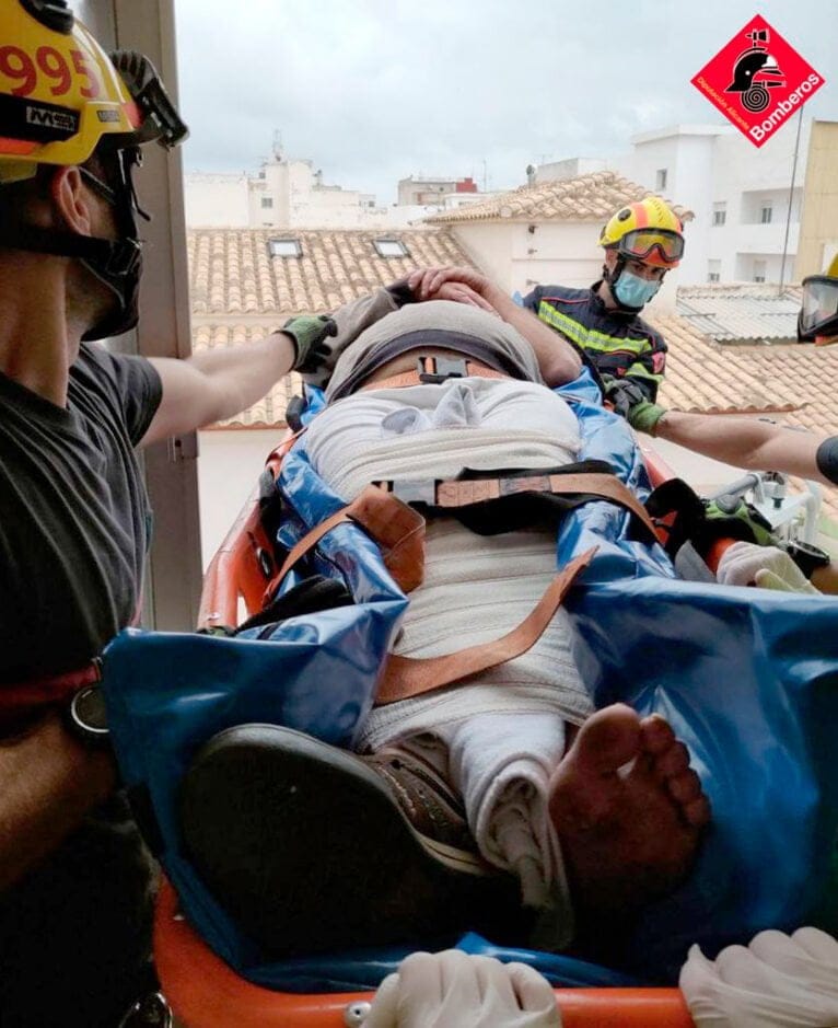 Bomberos interviene en El Verger