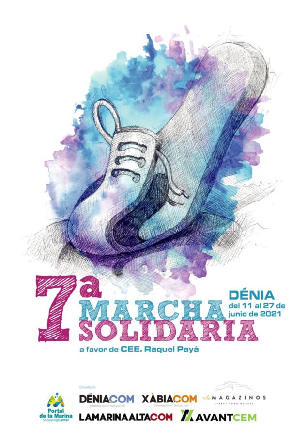 Imagen: 7ª Marcha Solidaria en favor del colegio Raquel Payà de Dénia