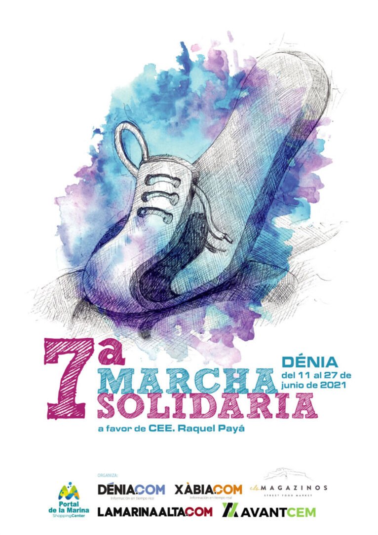 7ª Marcha Solidaria en favor del colegio Raquel Payà de Dénia