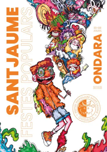 Cartel de fiestas de Sant Jaume de Ondara de este año