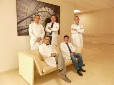 Equipo cardiólogos Hospital Clínica Benidorm
