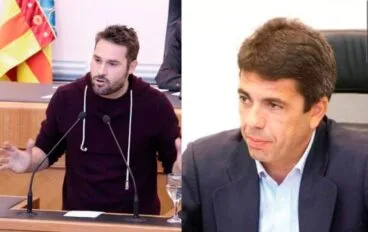 Acusaciones cruzadas entre PP y Compromís en la Diputación: Fullana y Perles contra Mazón (y viceversa) 9 gerard fullana y carlos mazon