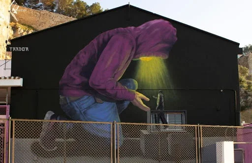 Imagen: Graffiti en Dénia