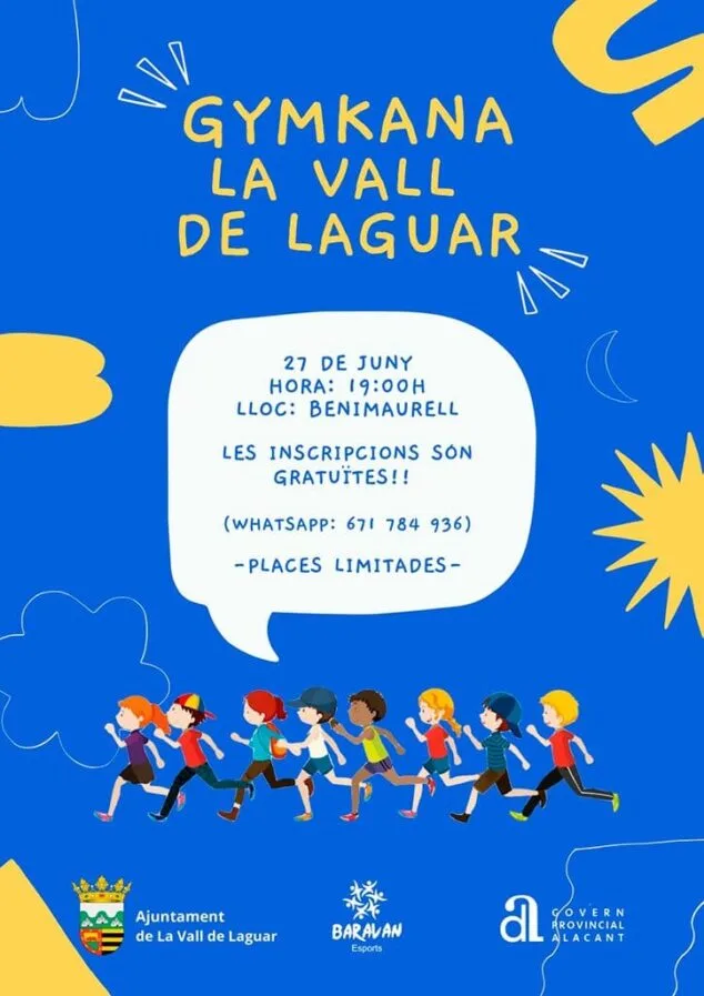 La diversión para los más pequeños llega a La Vall de Laguar con una gymcana 1 Imagen: Gymkana en La Vall de Laguar