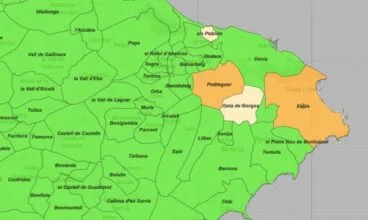 incidencia acumulada marina alta 8 de junio