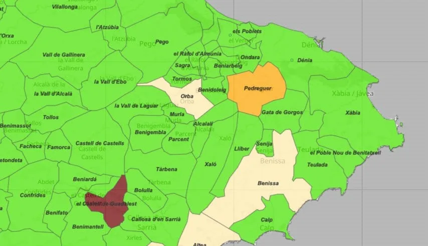 incidencia acumulada por municipios 18 junio