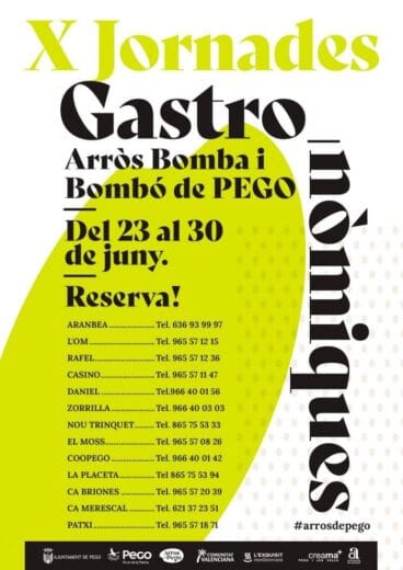 Jornadas Gastronómicas Arroz – Pego