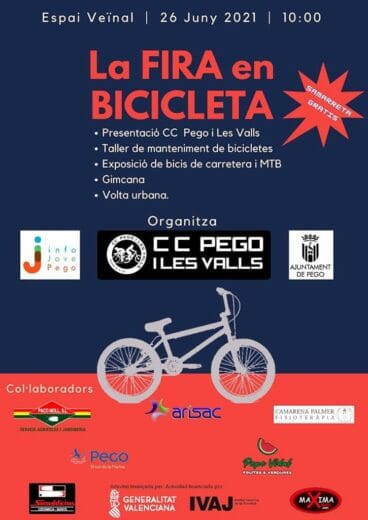 La Fira en Bicicleta a Pego