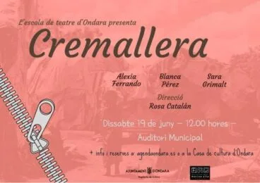 obra de teatro cremallera en ondara