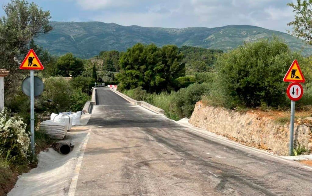 obras puente carretera parcent a orba 1