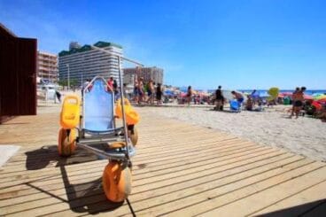 Playas adaptadas en Calp