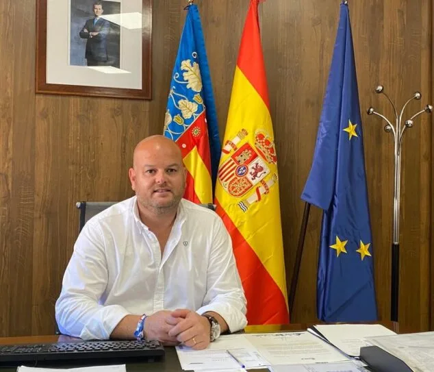 Imagen: Raúl Lobel, alcalde de Teulada-Moraira