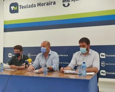 Rueda de prensa del muro de l’Ampolla