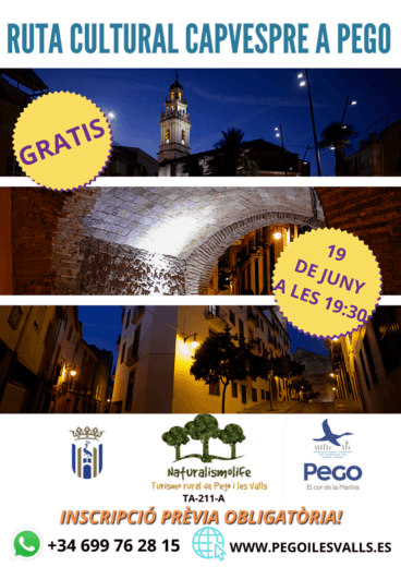 Ruta cultural por el municipio de Pego