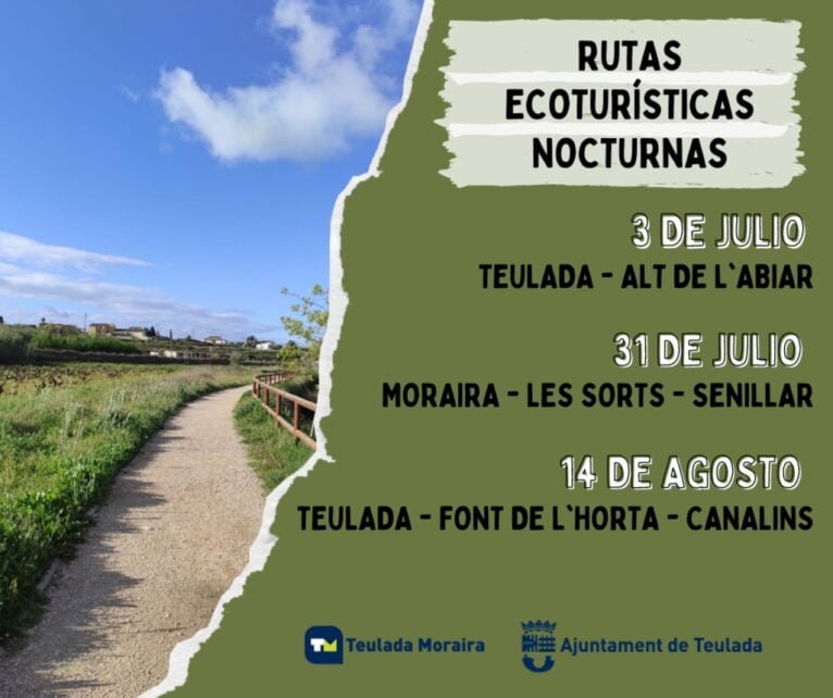 Hiking trails in Teulada-Moraira