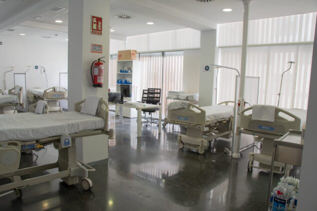 Imagen: Sala del Hospital de Dénia