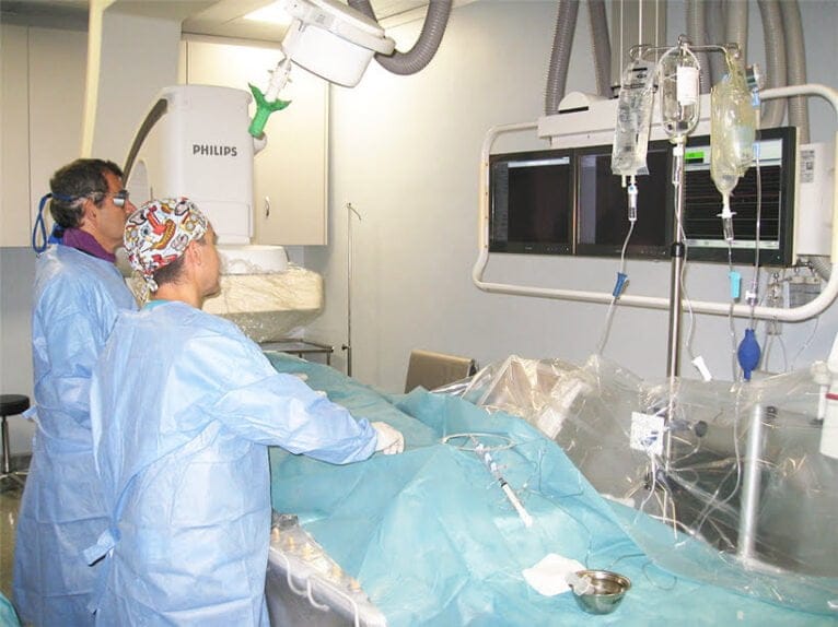 Sala Hemodinámica Hospital Clínica Benidorm