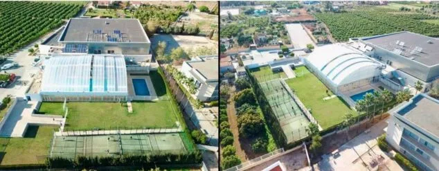 Ondara pide 180.000 euros a Diputación para cambiar el césped del Campo de Fútbol y cubrir la piscina 3 Imagen: Viabilidad Cierre Piscina Exterior Ondara