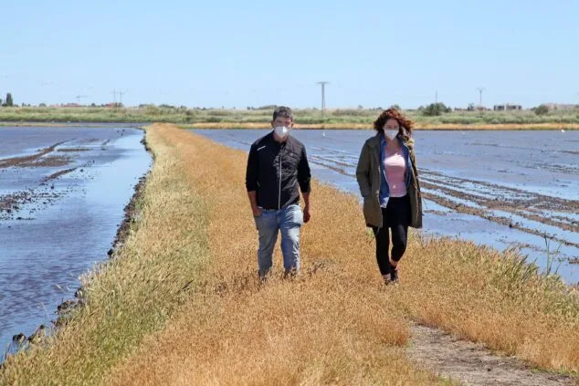 Imagen: Vicent y Paula Dominguis, gerentes de Pego Natura