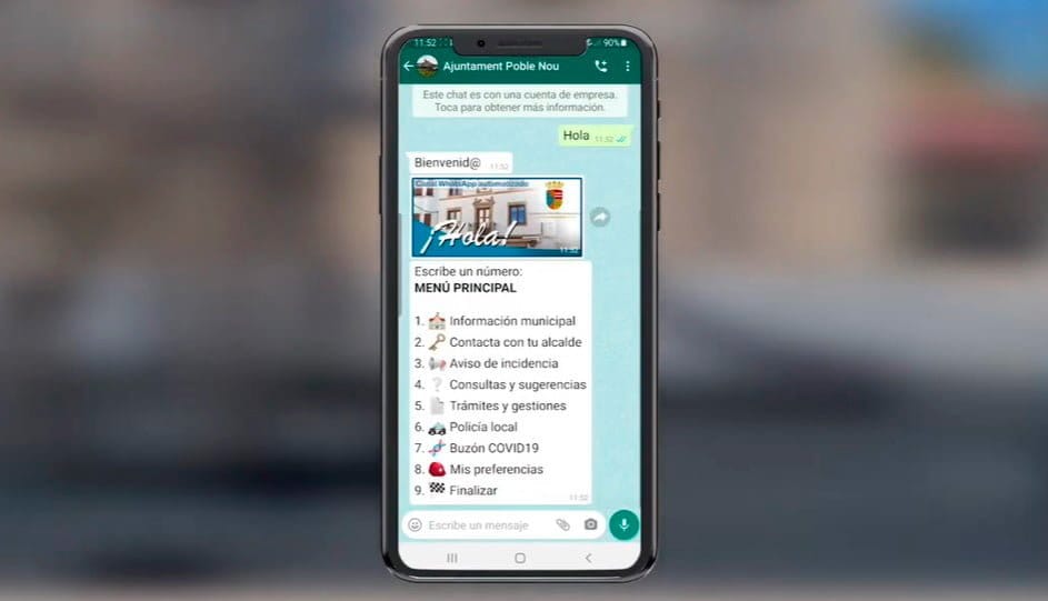 whatsapp ayuntamiento