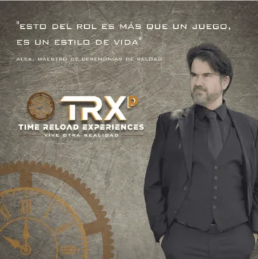 Alex Lema – Maestro de ceremonias de Time Reload Experiences