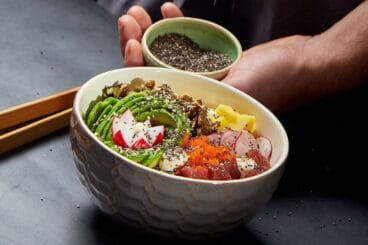 Bol de poke en Kuula Poke