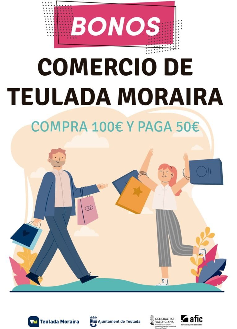 Bonos para el comercio de Teulada-Moraira