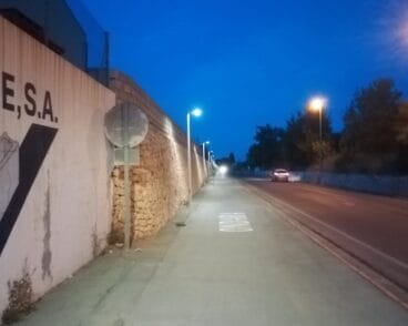 Carril bici de la carretera Ondara-Dénia