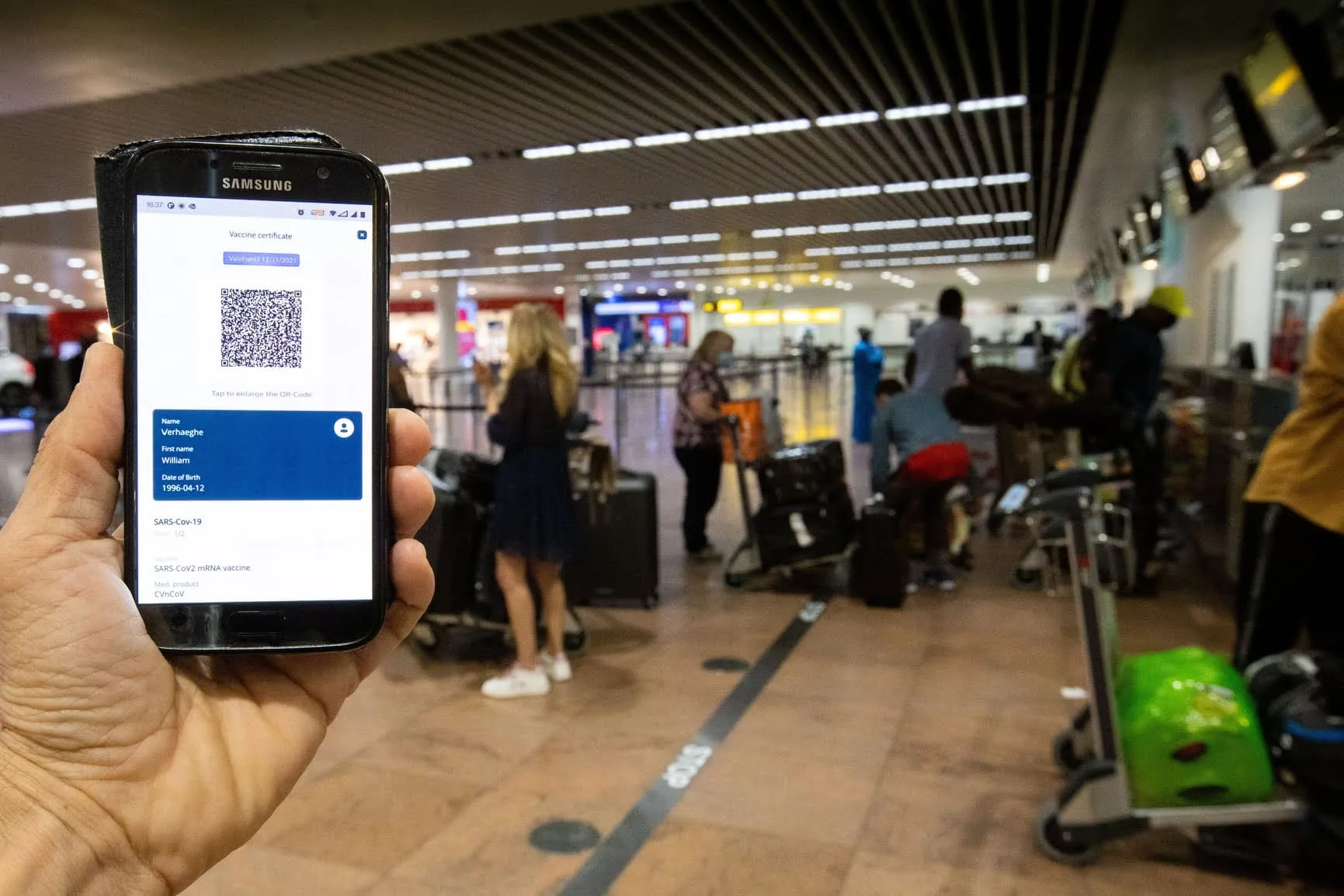 certificado covid de la union europea alain rolland