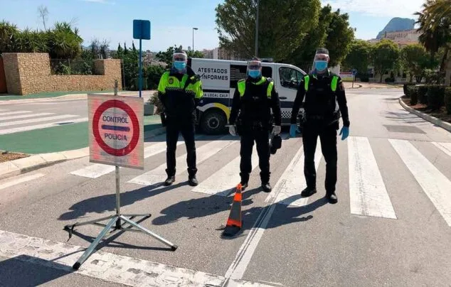 control policia local calp