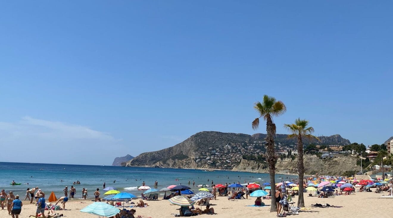Playa Arenal-Bol Calp - verano 2021