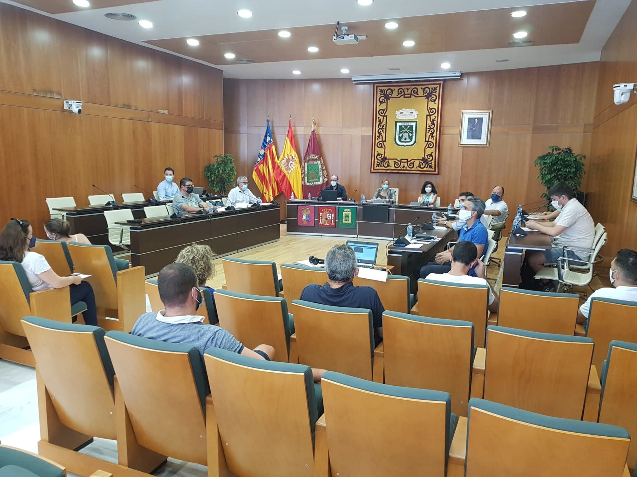 pleno en el ayuntamiento de calp