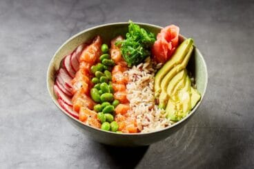 Poke de salmón en Kuula Poke