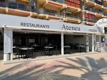 restaurante pizzeria atenea en calp